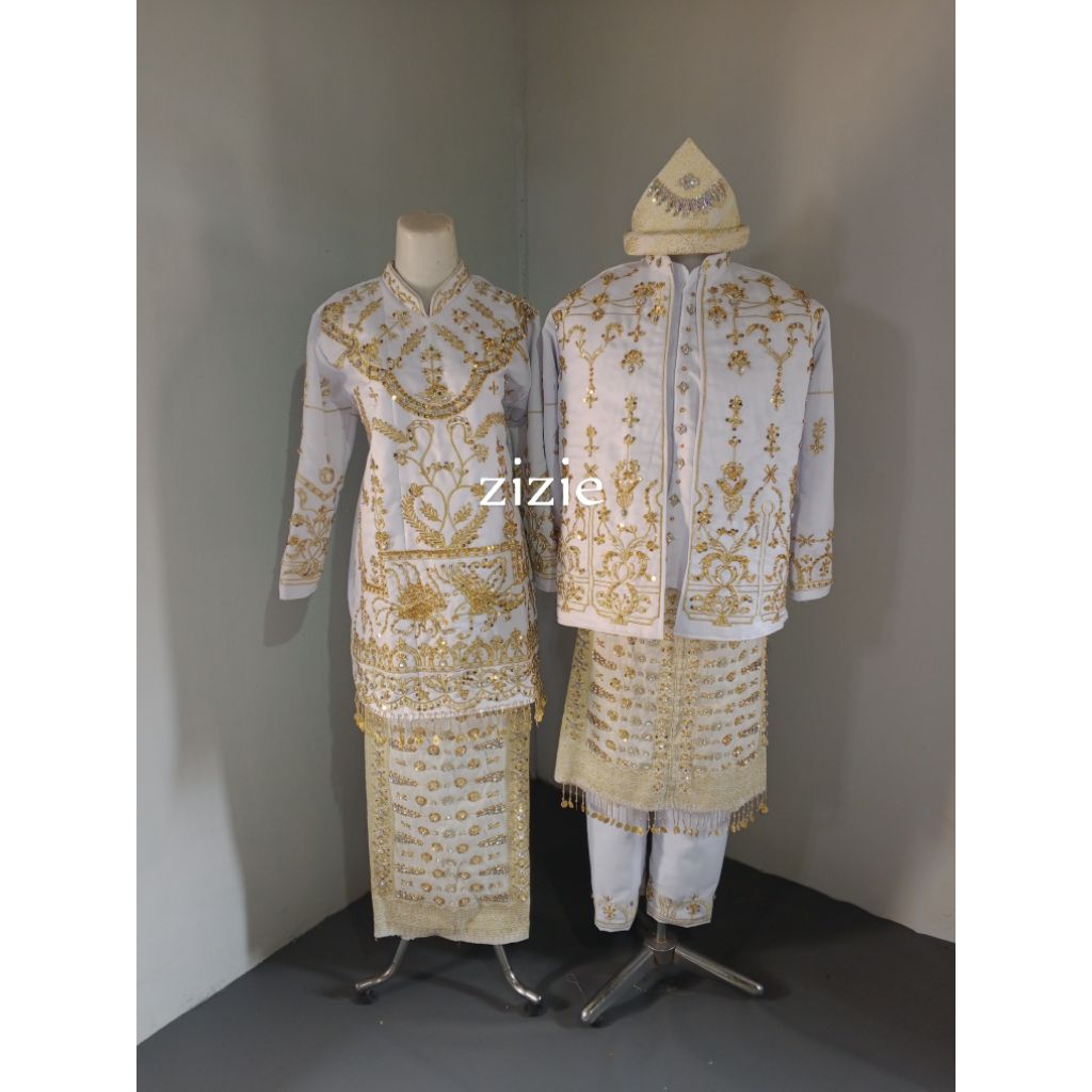 bordiran adat palembang baju pengantin palembang bordiran
