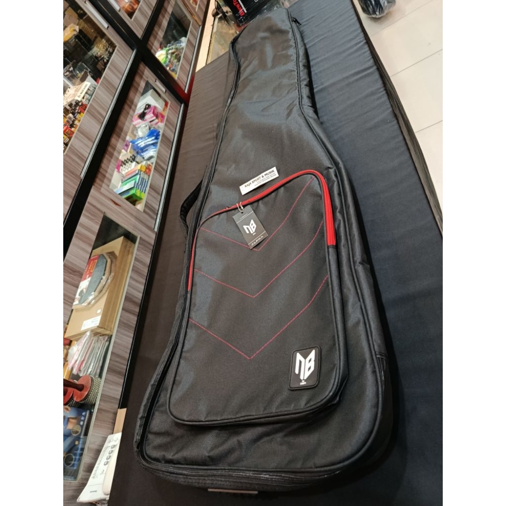 GIGBAG NB ALPHA ELEKTRIK ACOUSTIC BASS - ORIGINAL GUITAR CASE TAS GITAR ELECTRIC ACOUSTIC BASS NB AL