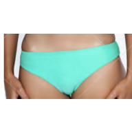 Low Waisted Bikini Bottom w/Cheeky Bum Coverage | Size S - Zephyr