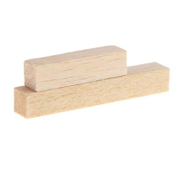 Kayu balsa stick 25mm x 30mm Balsa reng balsa balok balsa maket