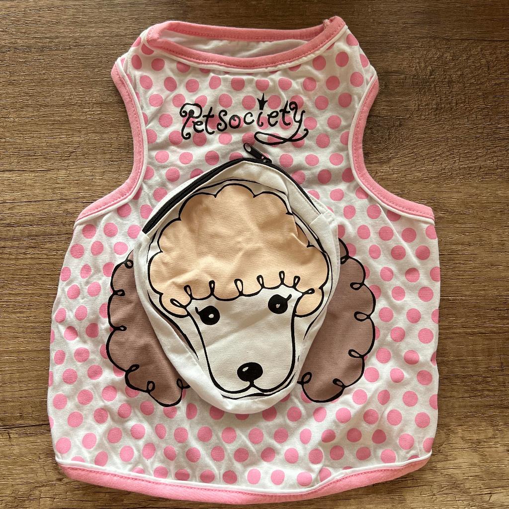 Sale poodle bag tee (baju anjing kucing)