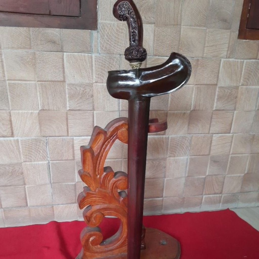 Keris Jalak Tilam Sari Corok,Pamor Miring,Lawe Saukel( Benang Kusut)