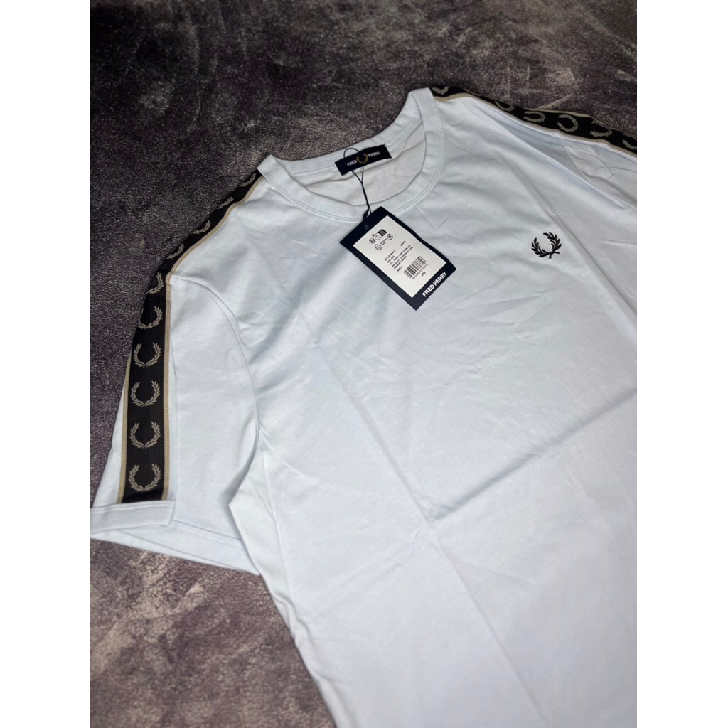 T-SHIRT FRED PERRY TAPE RINGER (L)