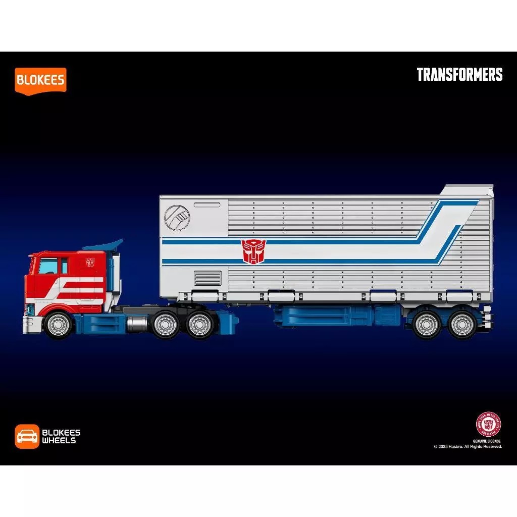 Blokees Wheels CT01 Optimus Prime Truck Transformers (Optimus + Trailer)