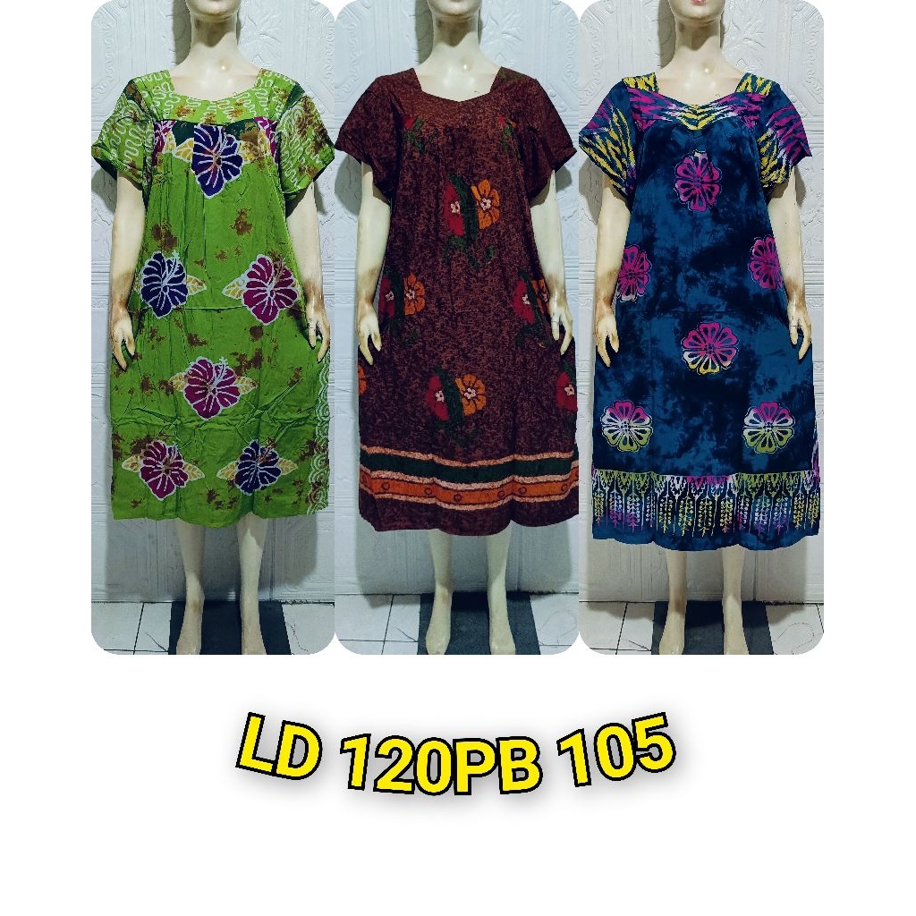 Daster Batik Cetak BL /Batik Cetak Sikak /Daster Terbaru /Daster Kekinian