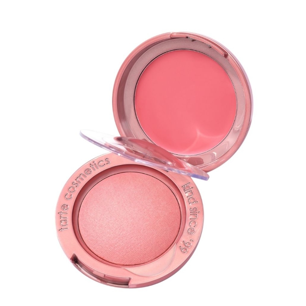 (PO HK) Tarte Macaron Blush & Glow Duo Cream + Powder Blush On Blushon Original Authentic Makeup Mak