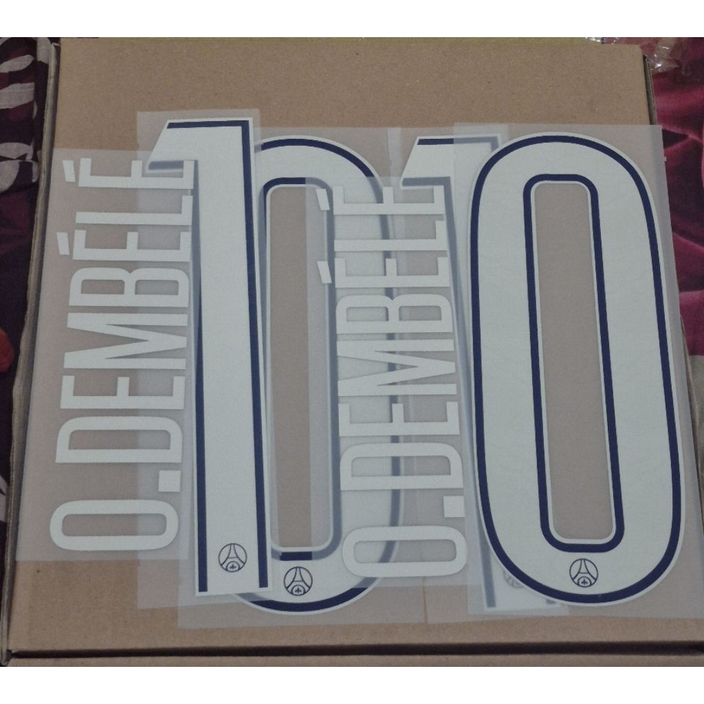 Nameset psg jordan dembele original