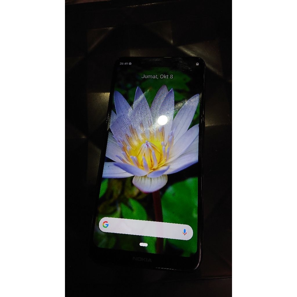 LCD nokia 5.1 plus tipe TA-1105 ori cabutan minus kotor
