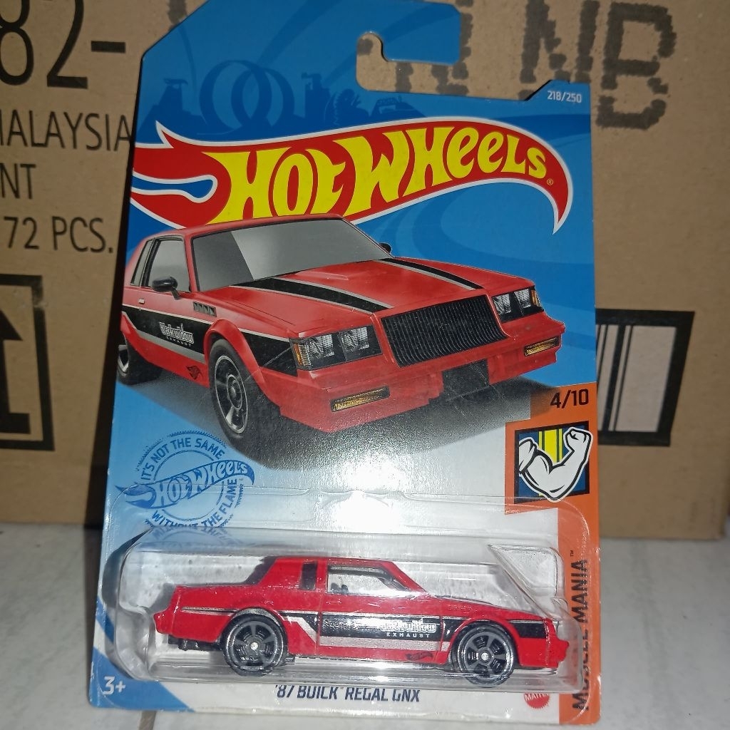 Hot Wheels 87 Buick Regal GNX Merah