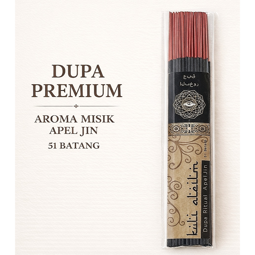 Dupa Hio Ritual KULI ALEILM 51 Batang Wangi Misik ApelJin