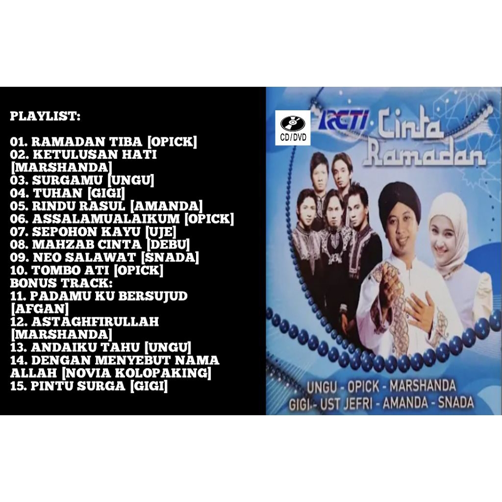 cinta ramadan rcti cd dvd album