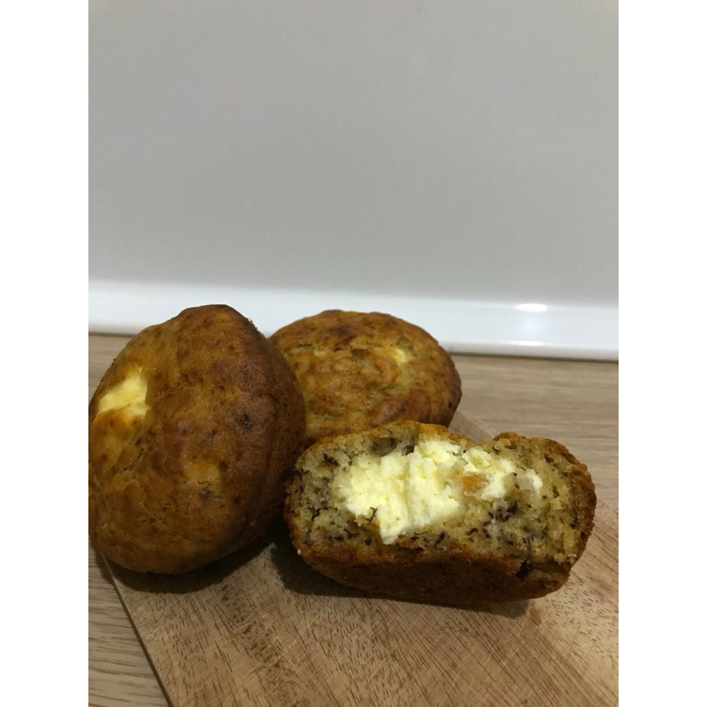 Cheesy Banana Muffin Lusin | Baking Banana