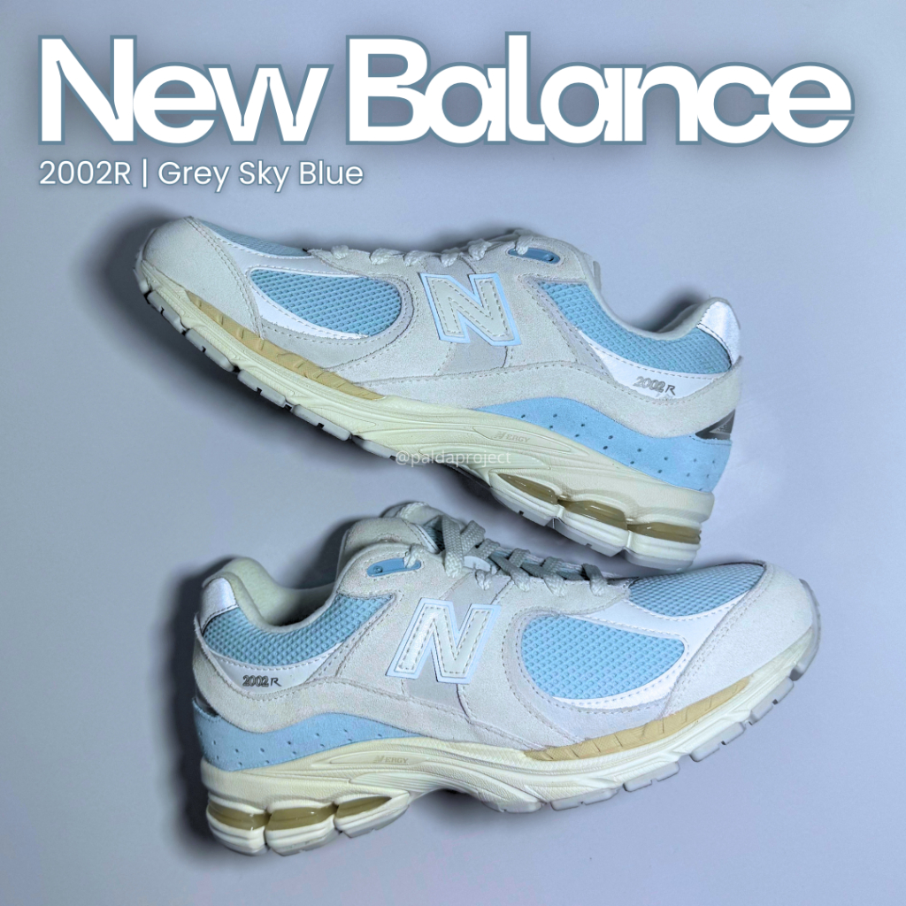 Sneakers Shoes New Balance 2002R Grey Sky Blue (U2002RNA) - 100% Original