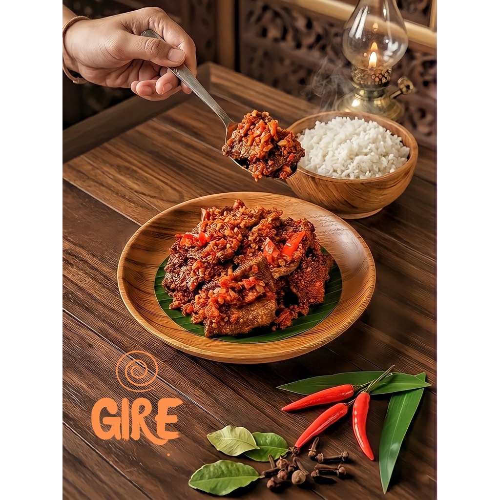 Dendeng Balado 250gr by GIRE / Dendeng Balado / Dendeng Sapi