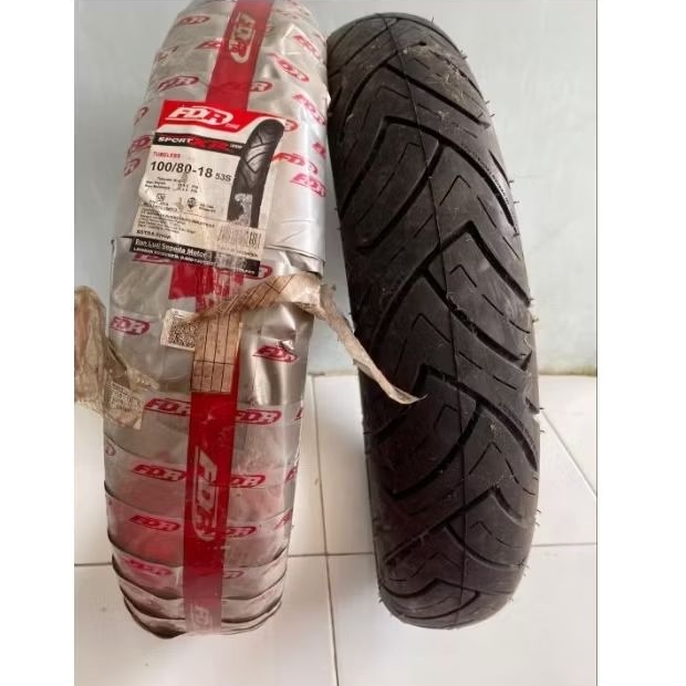 BAN FDR SPROT XR EVO UKURAN 100/80 ring 18 (tubeless)