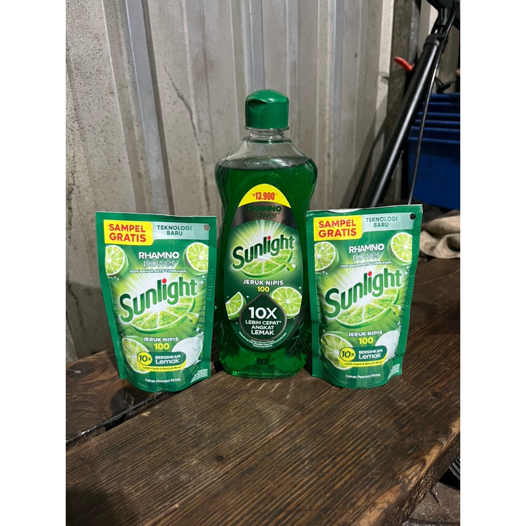 SUNLIGHT BOTOl 675 ML FREE 2 PCS SUNLIGHT