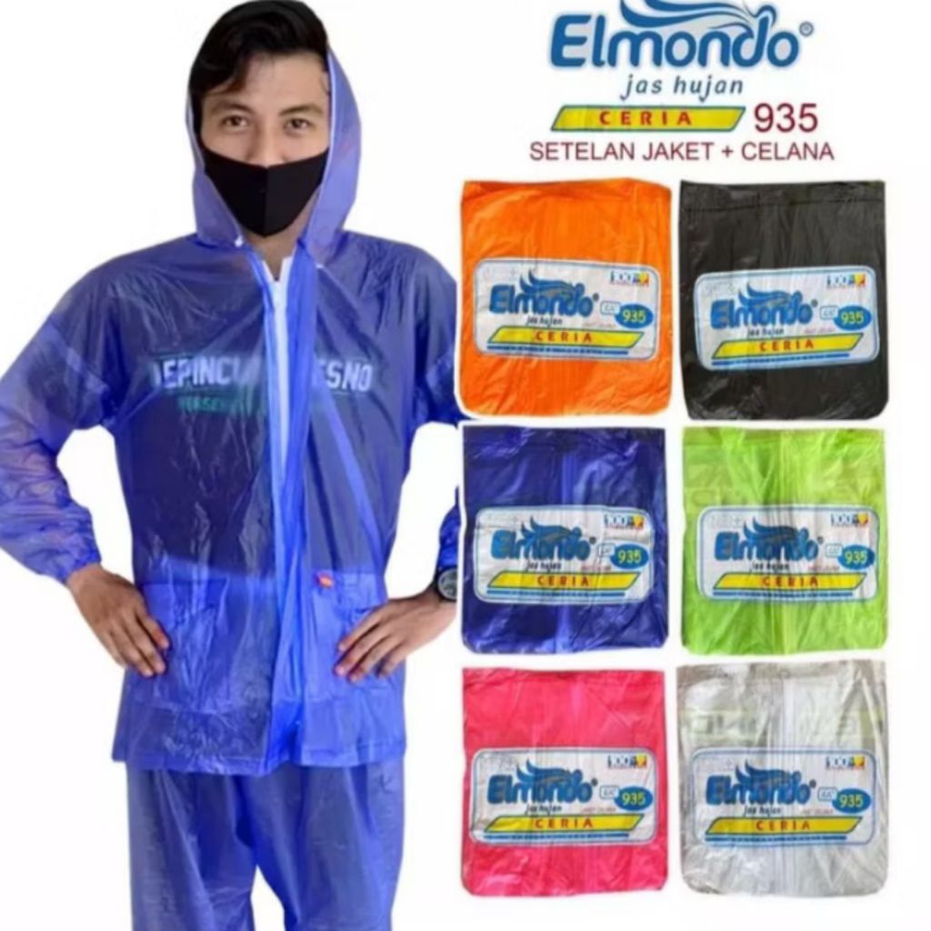 JAS HUJAN STELAN ELMONDO CERIA 935 / JAS HUJAN DEWASA