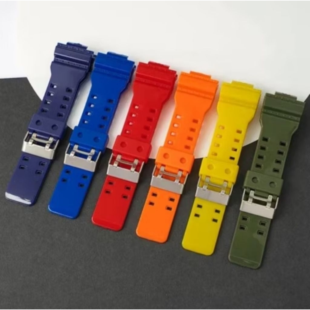 Tali Strap Jam Tangan G-Shock GA100 GA-100 GA-110 GA-120 GA-400 GA-700 800 Warna Glossy