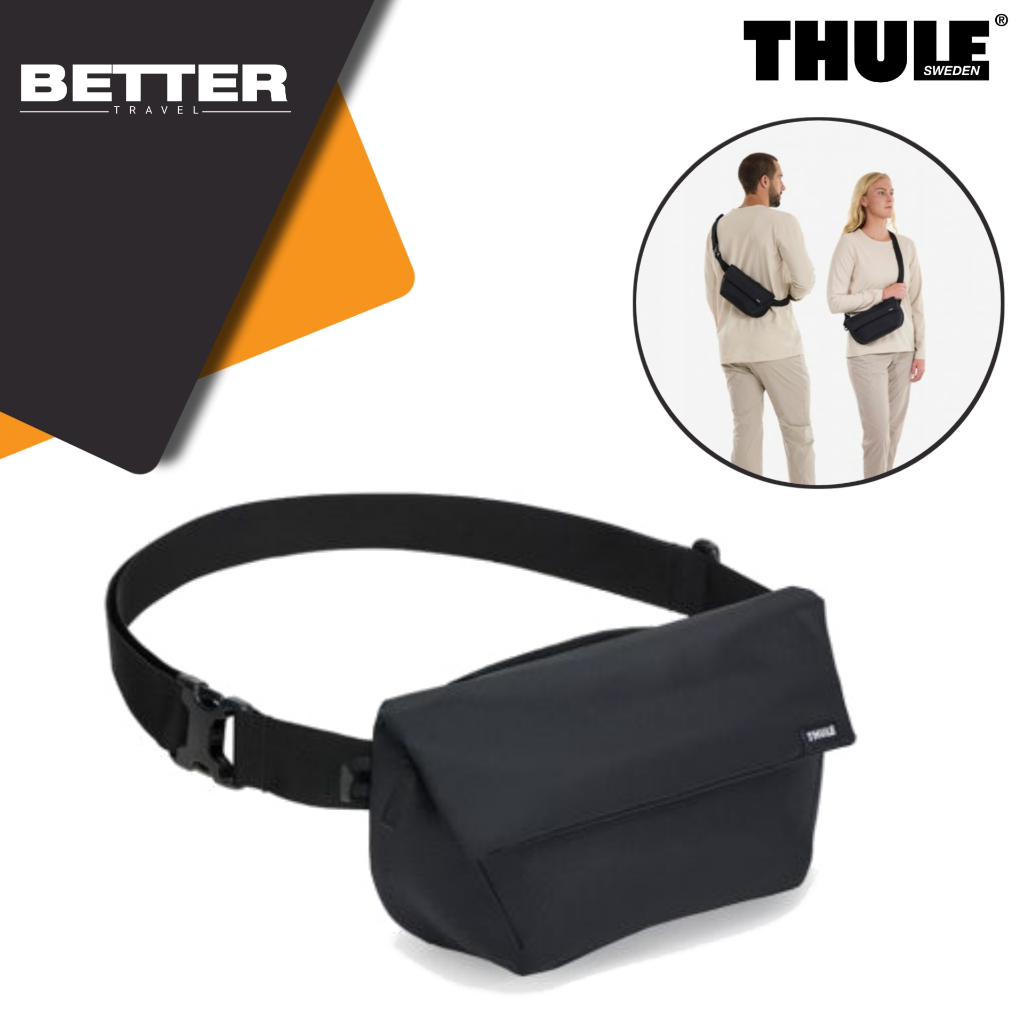 THULE waist bag tas pinggang traveling daily sling bag crossbody kasual nylon material