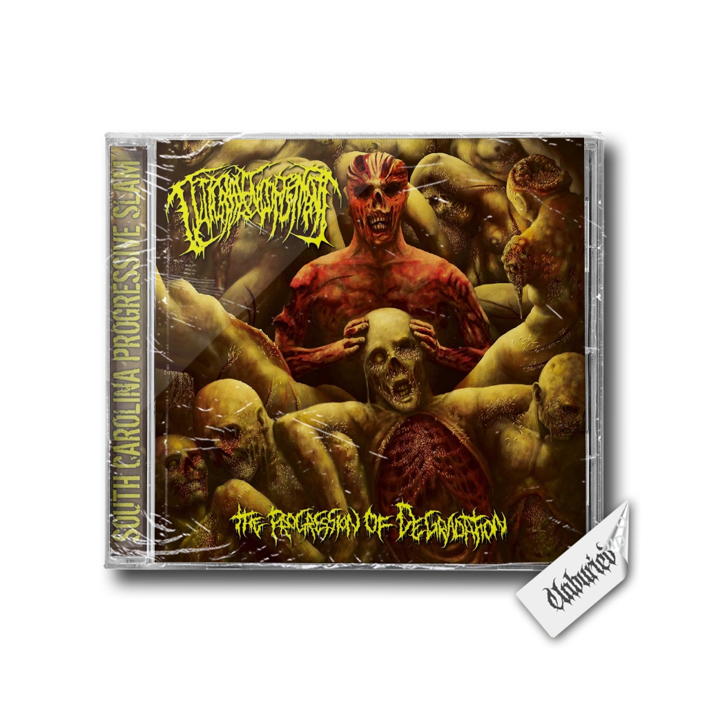 Compact Disc - Guttural Engorgement - The Progression of Degradation
