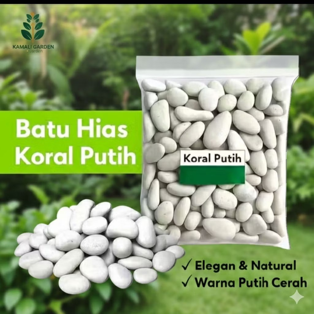 Batu Alam Putih Batu Coral Putih