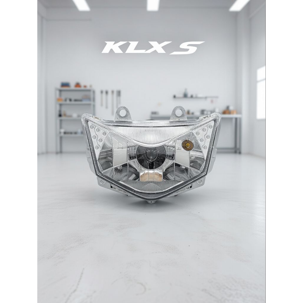 Headlamp Reflektor Lampu Depan KLX S 150 KLX 150 LAMA OLD Original Copotan