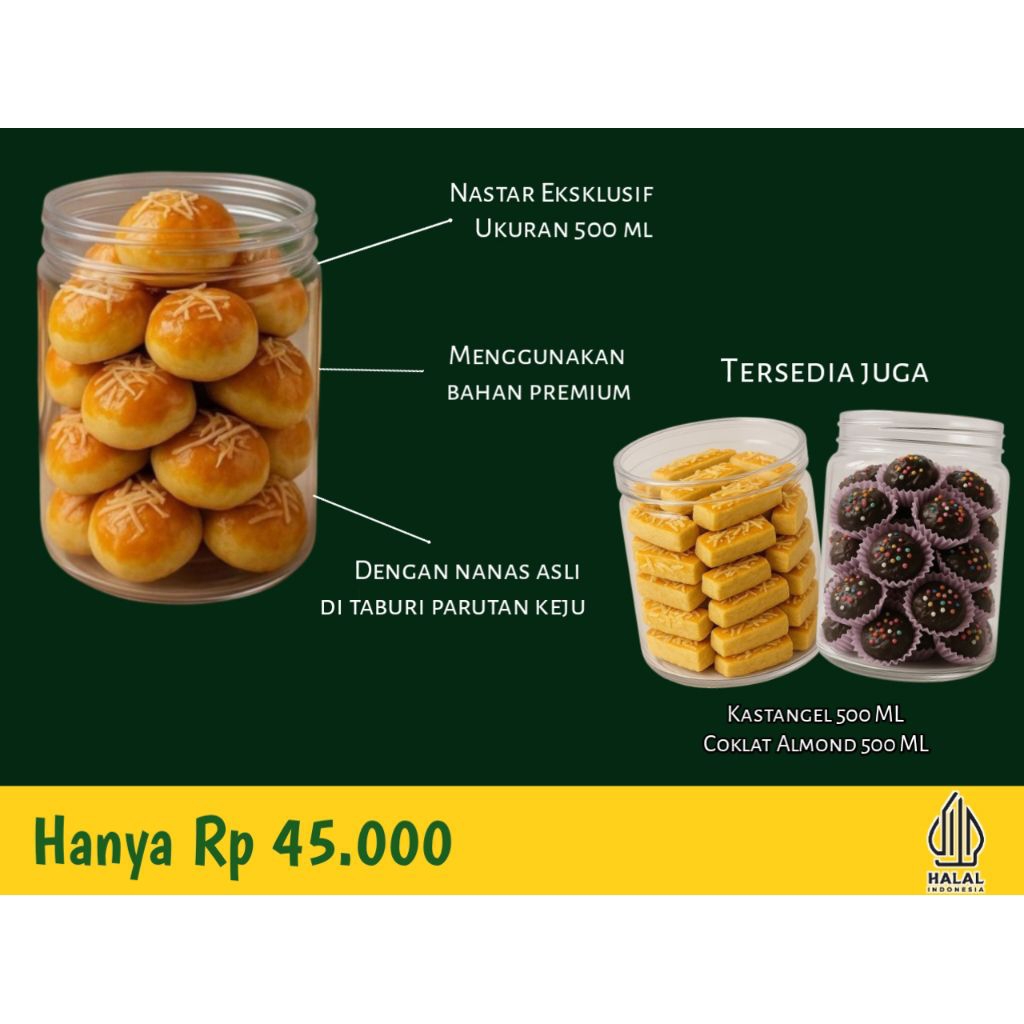 Nastar Nanas Uk 500ML