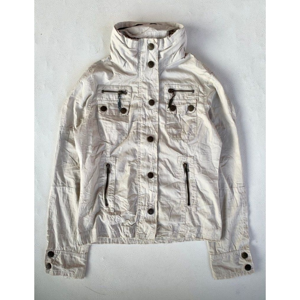 cornflake multi pockets bono jacket