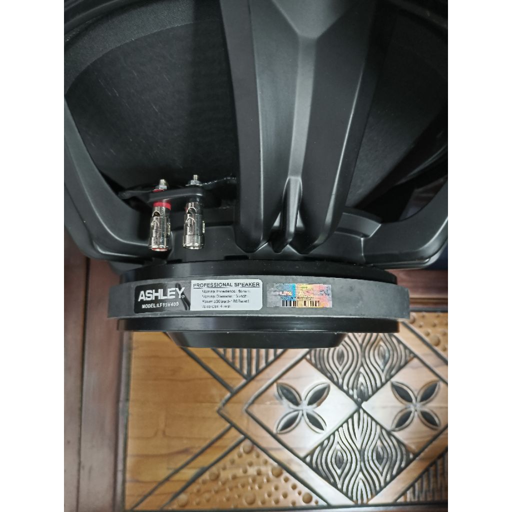 SPEAKER ASHLEY 15"inc 15V400 COIL 4"in