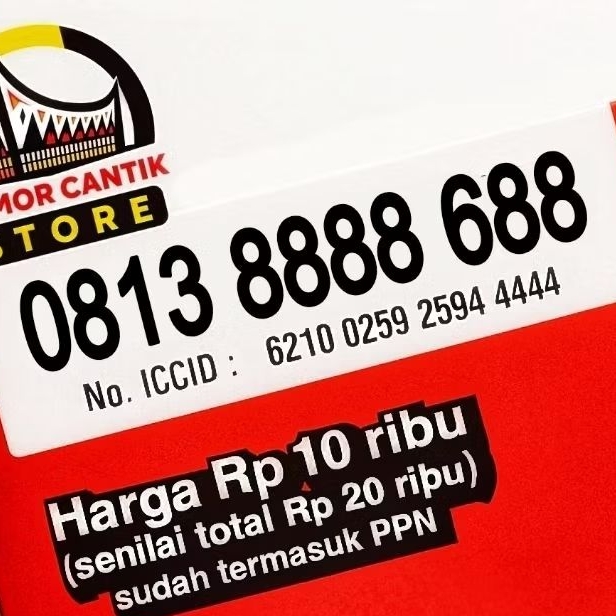 Nomor Cantik Simpati 11 Angka 8888 Nomor Cantik Telkomsel 11 Digit 8888 688