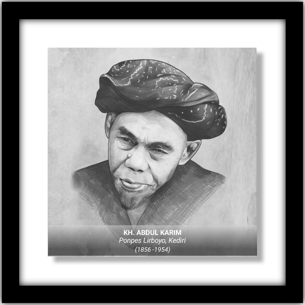 poster masyayikh lirboyo