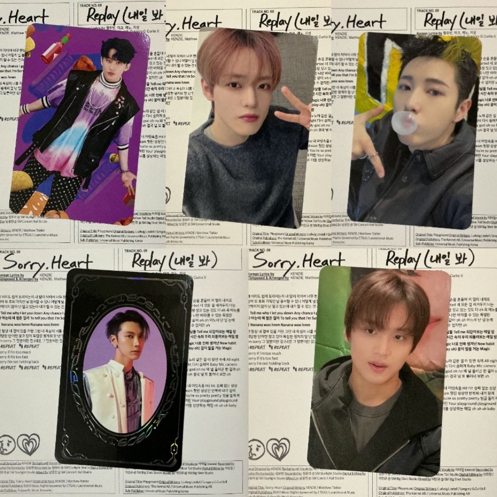 [BACA DESKRIPSI] pc nct dream wayv renjun haechan chenle mark ten beatbox cafe hot sauce yearbook re
