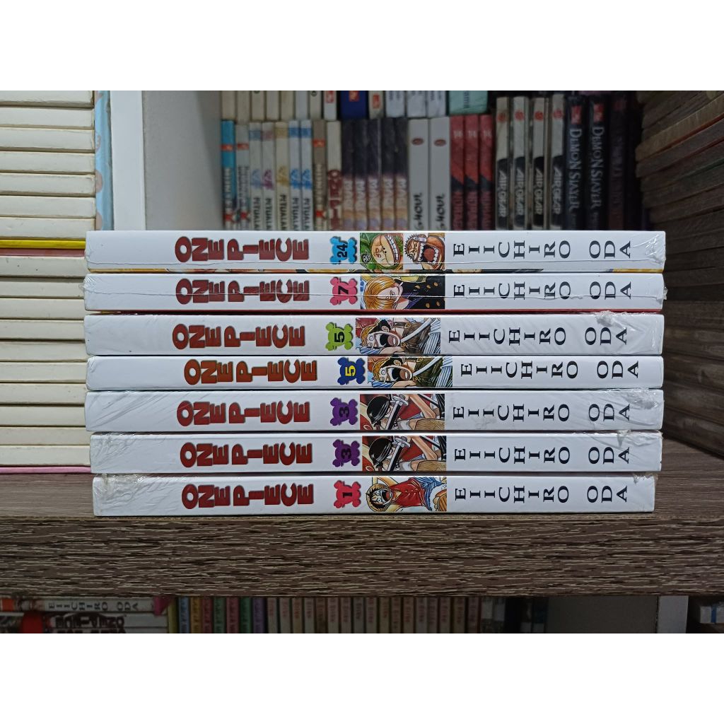 Komik Onepiece 7 buku ( bookpaper )