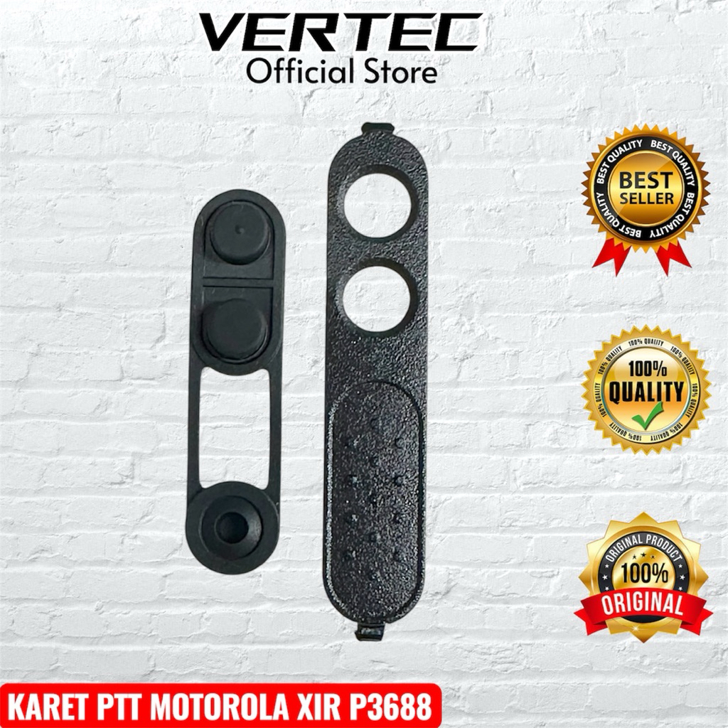 Karet PTT HT Motorola XIR P3688 Frame Tombol Karet Ptt Xir P3688 1set