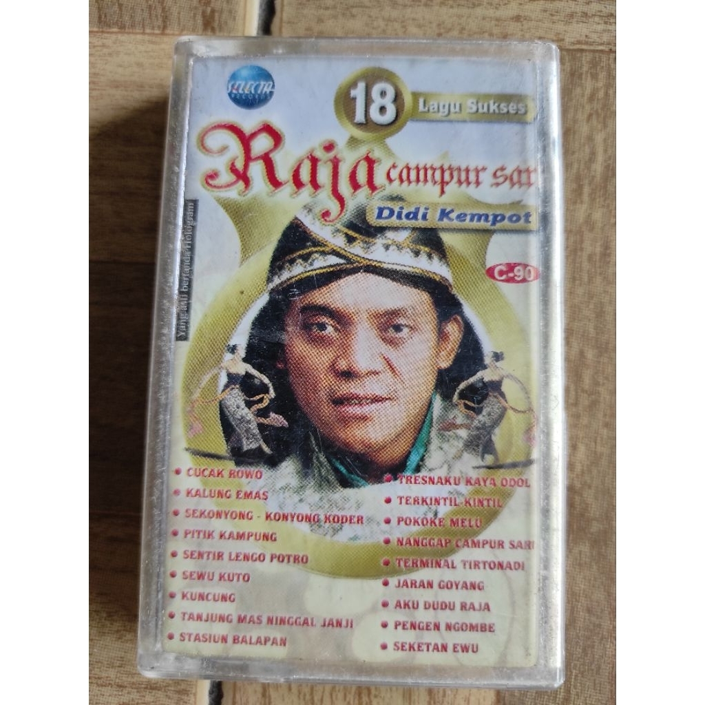 kaset pita 18 lagu sukses RAJA campur sari DIDI KEMPOT
