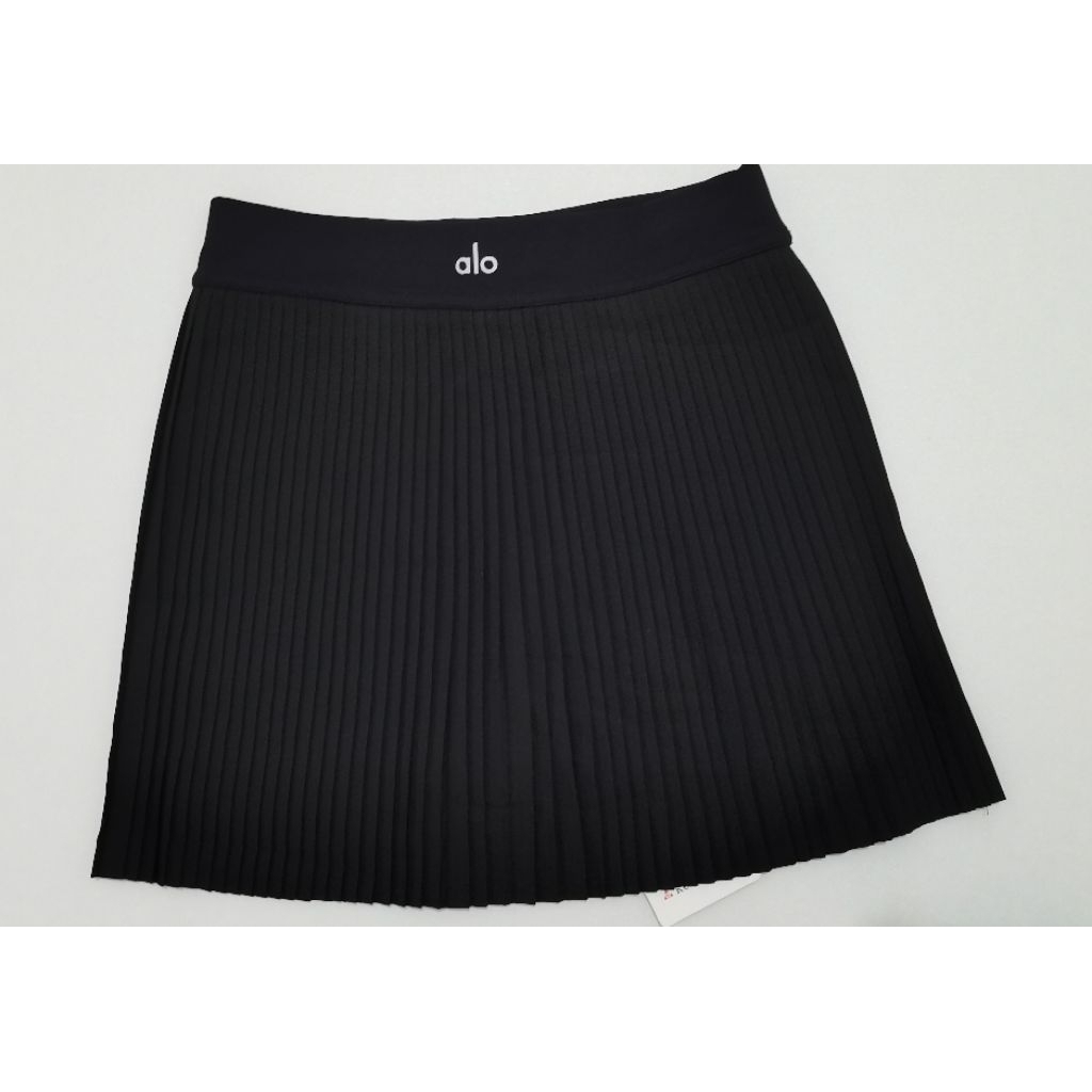 Rok Hitam Alo Padel Tennis Skort