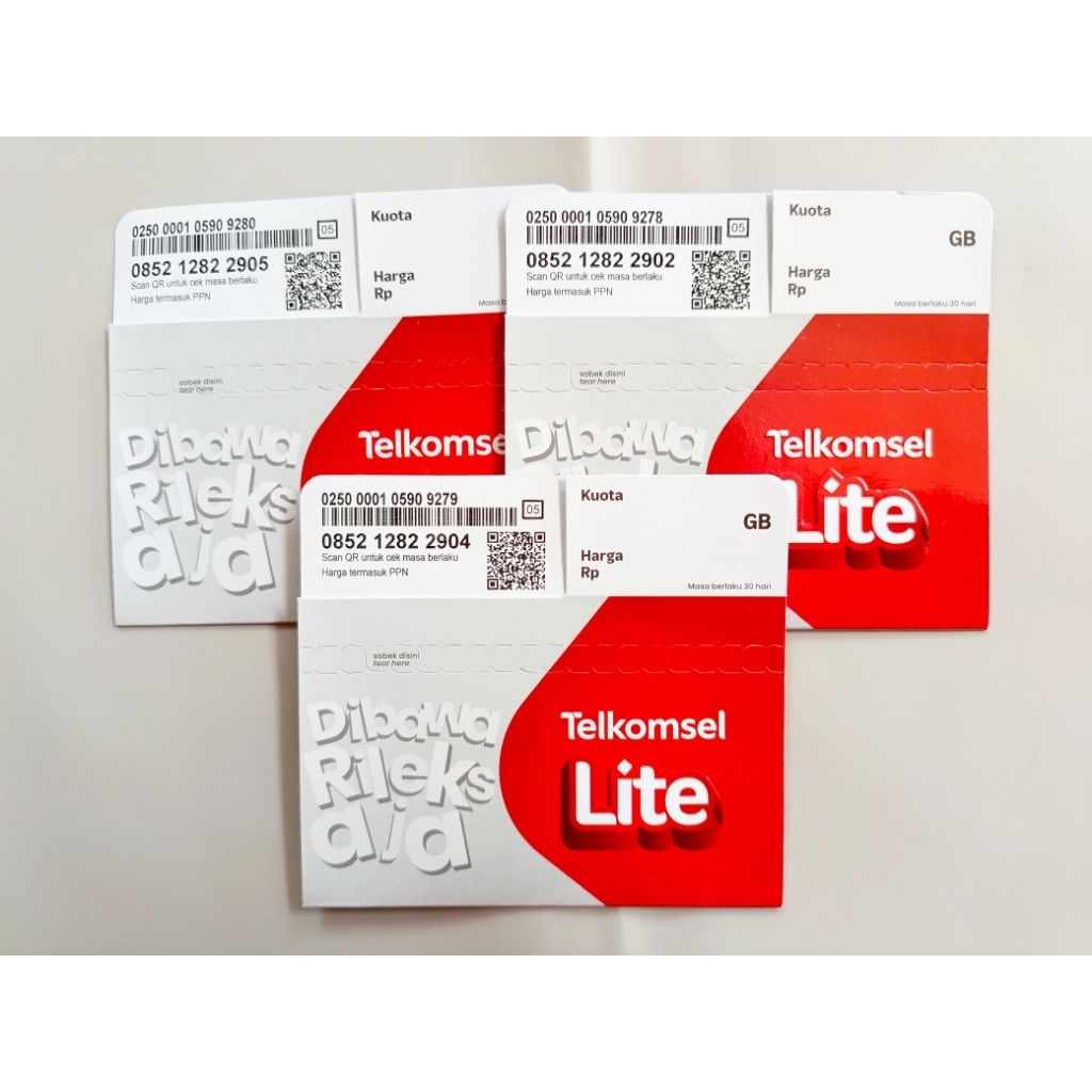 Kartu Perdana Telkomsel Segel [Wajib inject Kuota]
