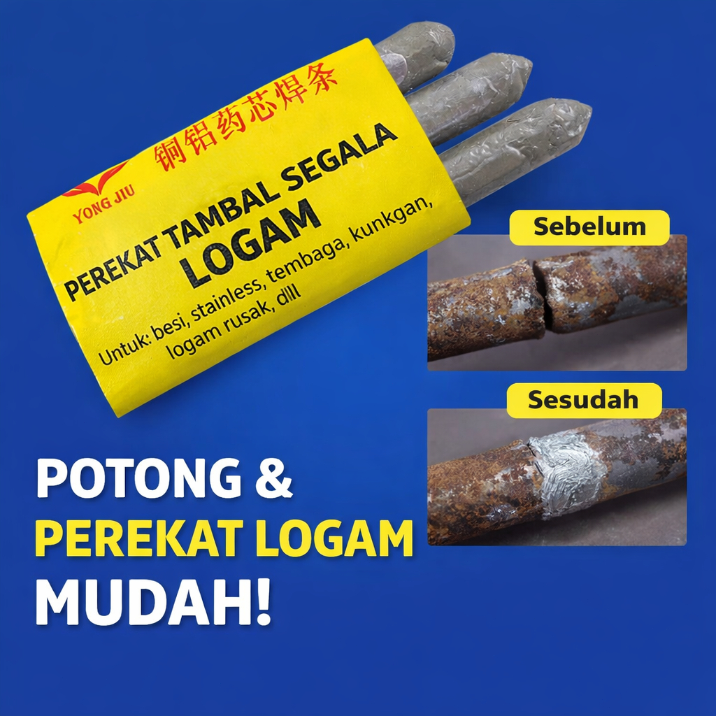 Batang Las Titik Lebur Rendah/Batang Las Serbaguna/Alat Tambal Logam - Alat Tambal & Penyambung Loga