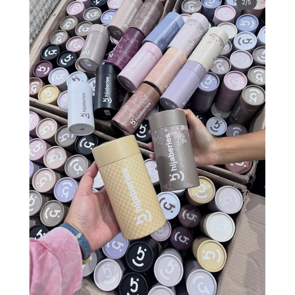 Hijaberies Silinder/Segiempat Motif Hijaberies Tabung/Segiempat hijaberies