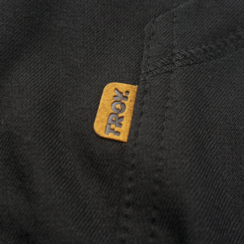 Troy Company Hoodie Black Reaper Owl - Hoodie Pria Hitam KHD 2199