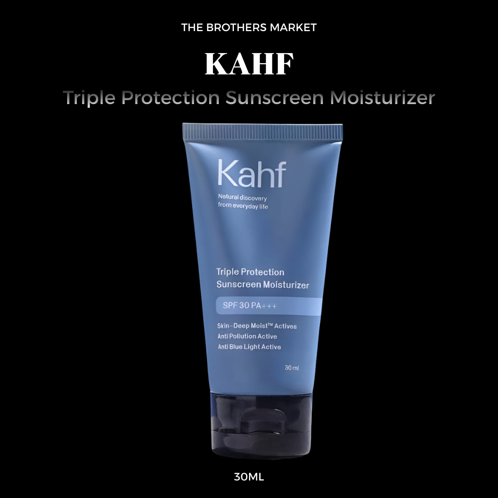 TBM - KAHF Triple Protection Sunscreen Moisturizer 30 ml - Sunblock Pria