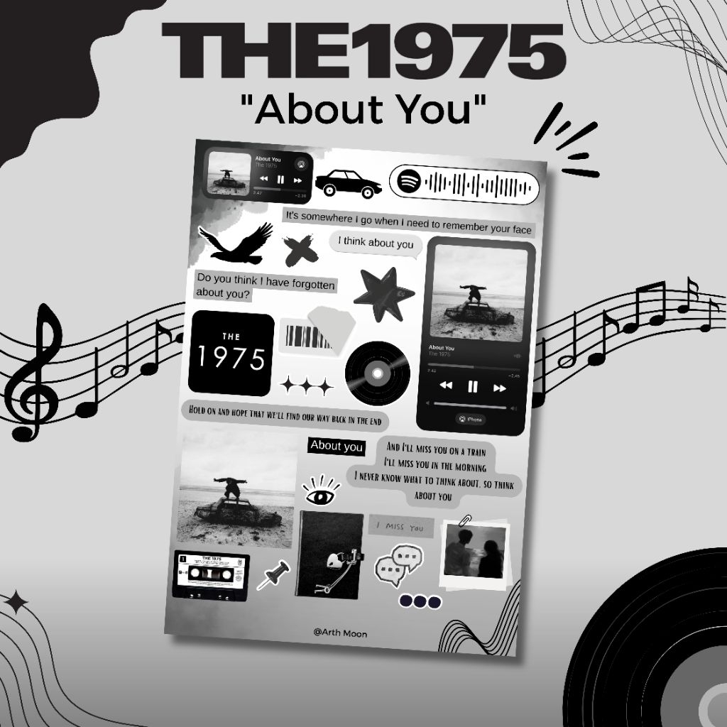 Sticker The 1975 | About You