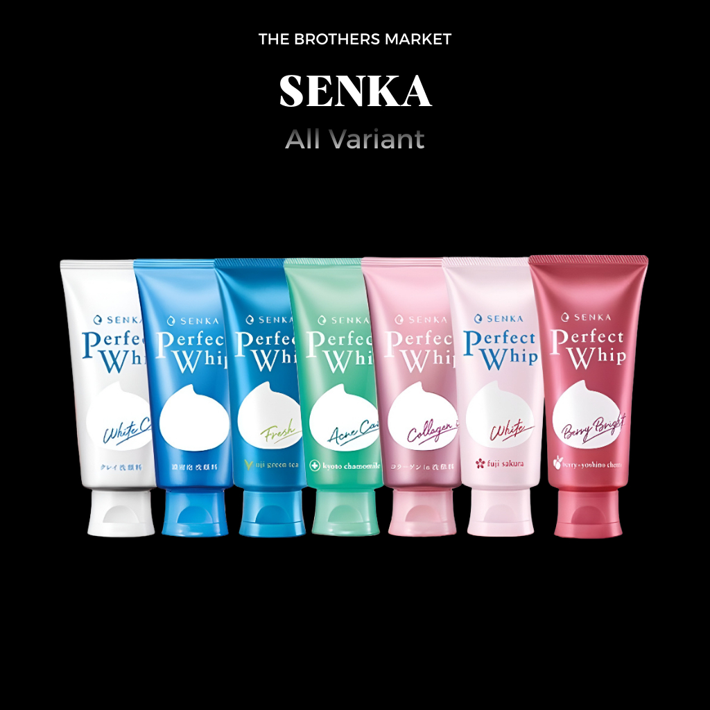 TBM - SENKA All Variant - SENKA Perfect Whip - Senka White Clay - Senka Vibrant White - Senka Fresh