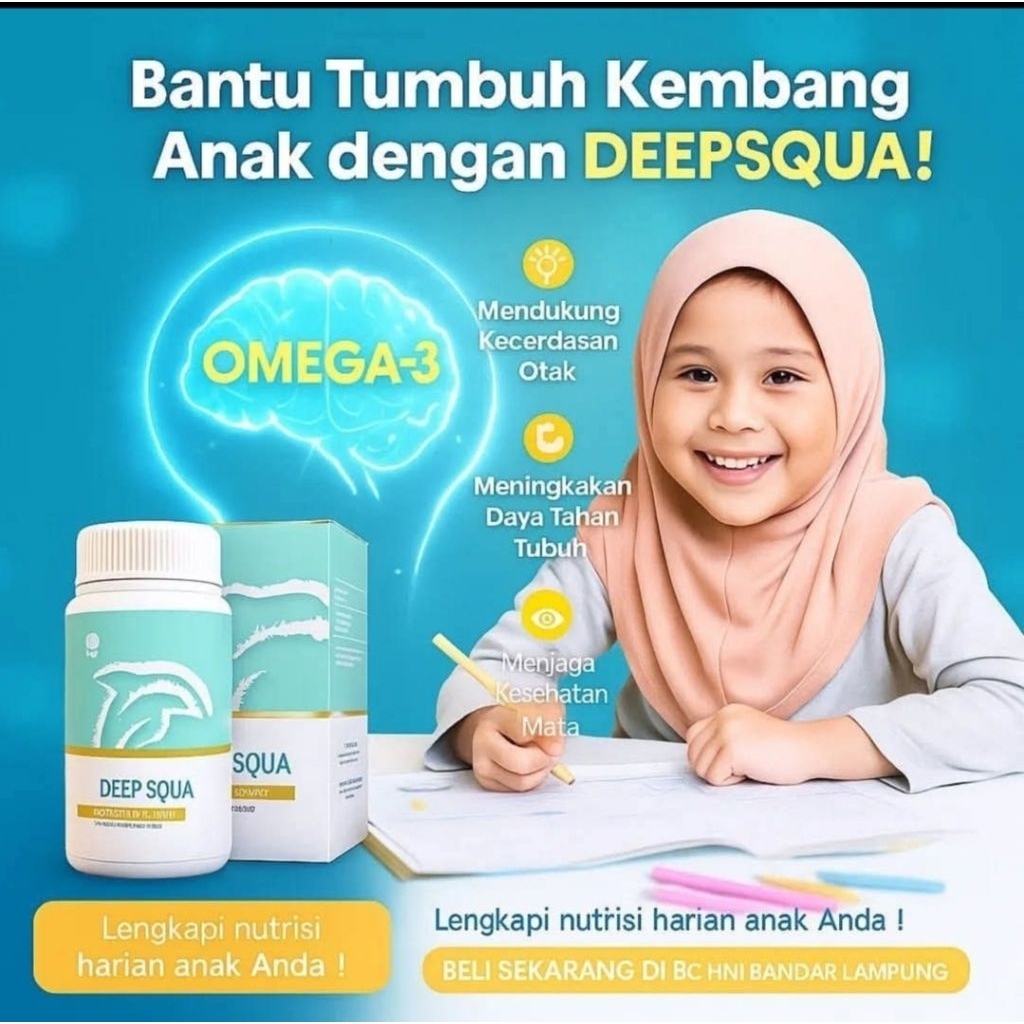 Deep Squa (Minyak Hati Ikan Hiu) HNI HPAI