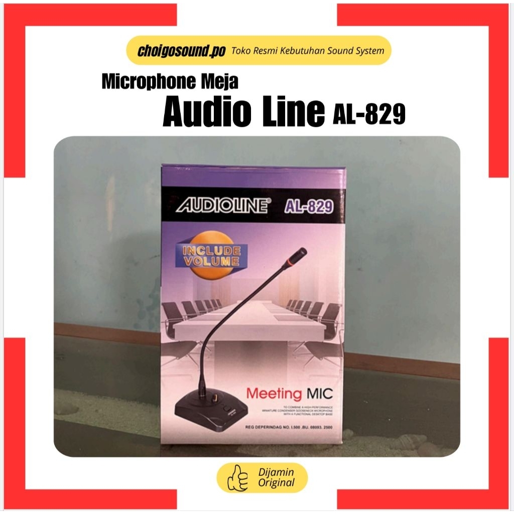 Mic Meja/Meeting Audio Line AL-829 | Condenser | Bagus