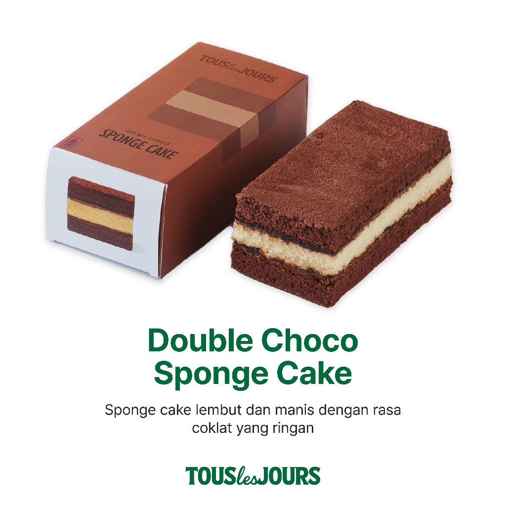 TOUS les JOURS - Double Choco Sponge Cake