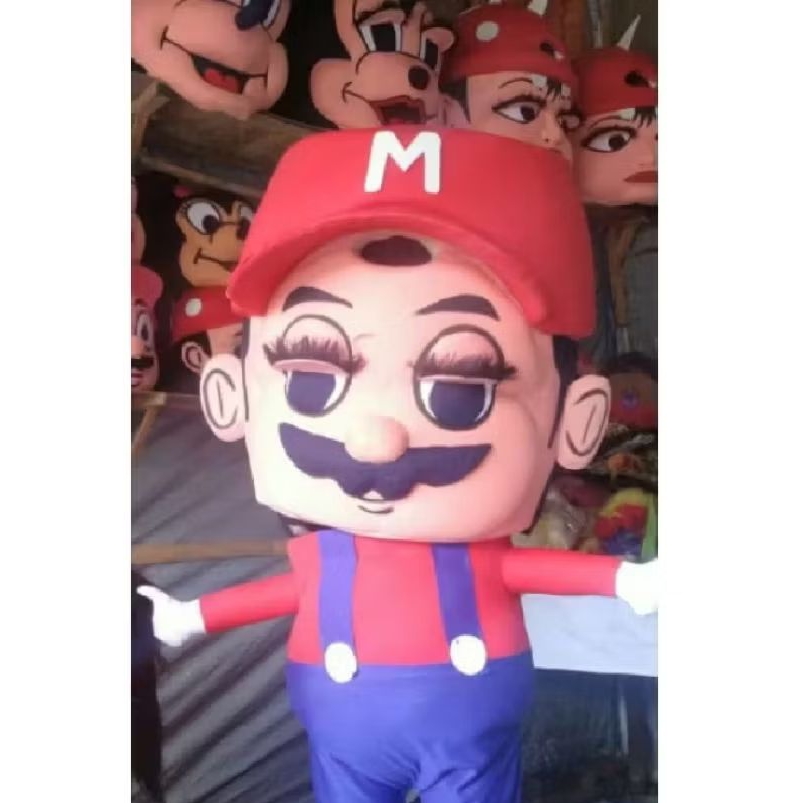 kostum badut mampang mario