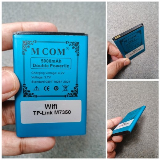 Baterai Tp-Link M7350 Batre Modem Wifi Tp-link M 7350 Double Power