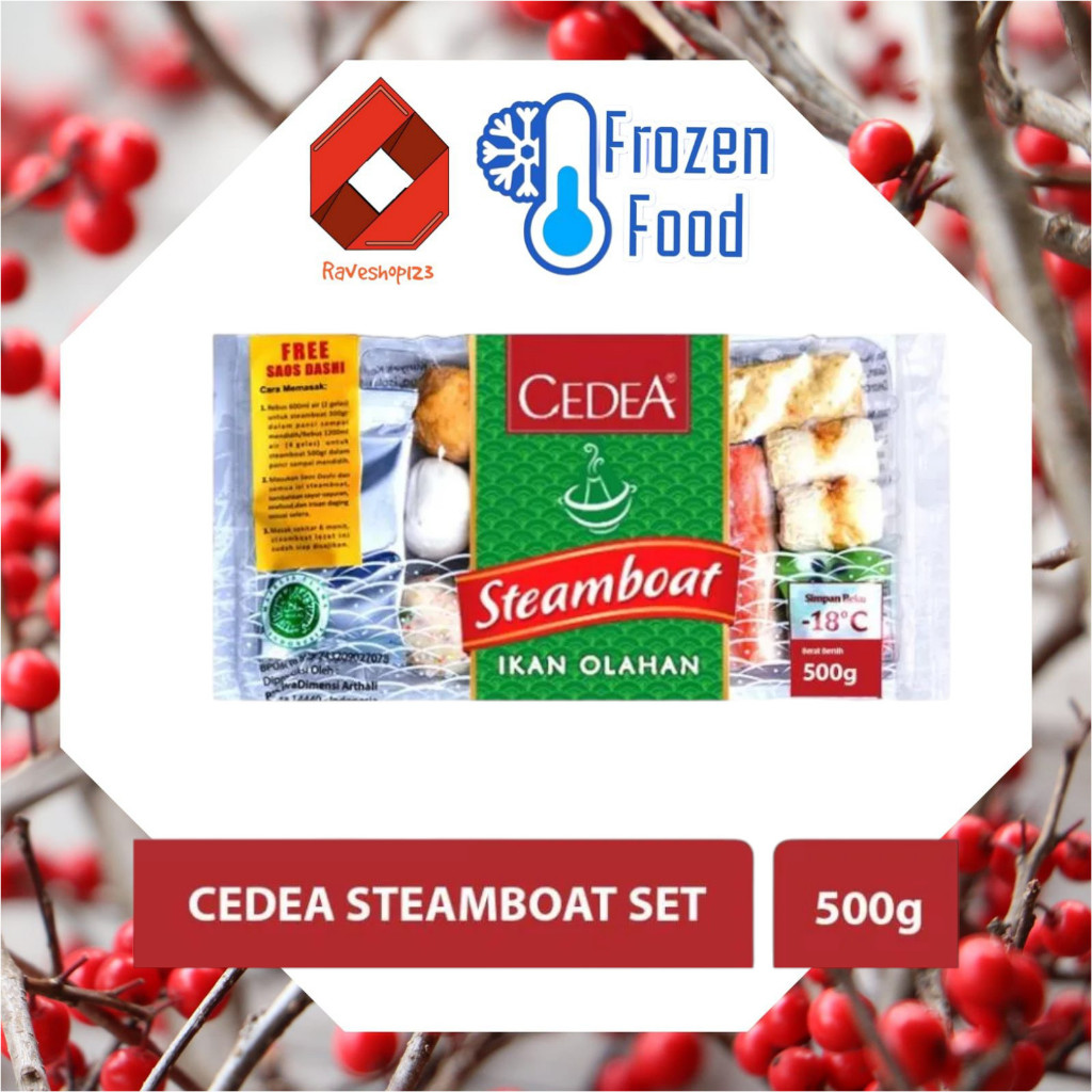 CEDEA steamboat  DASHI mix seafood 500gr