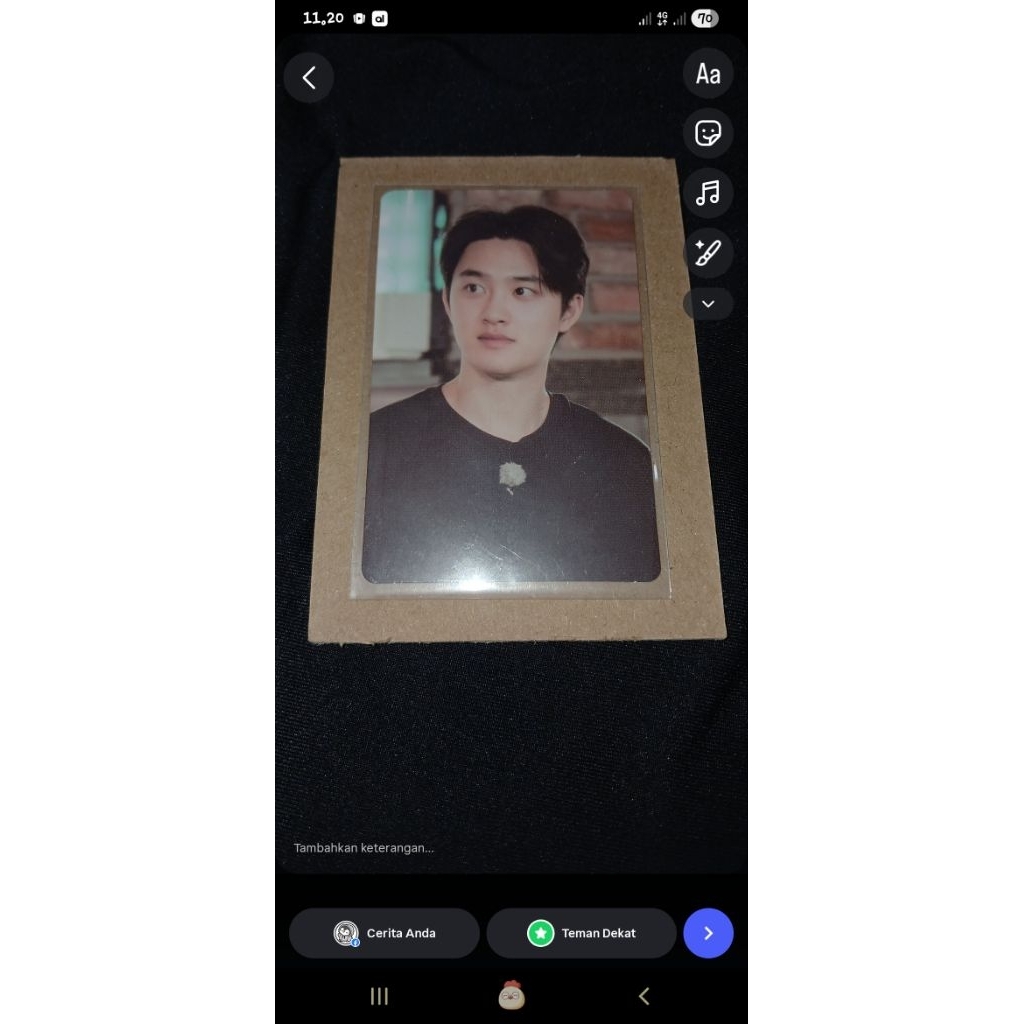 PHOTOCARD D.O Kyungsoo Behind Book EXO Ladder 4